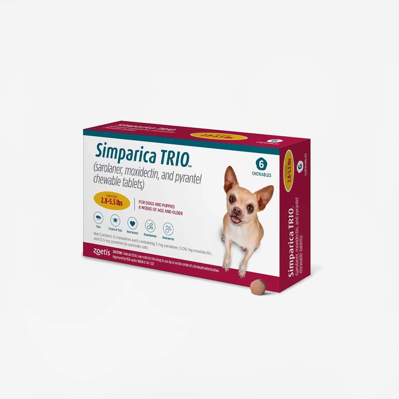 Simparica Trio  6 months (Rx)