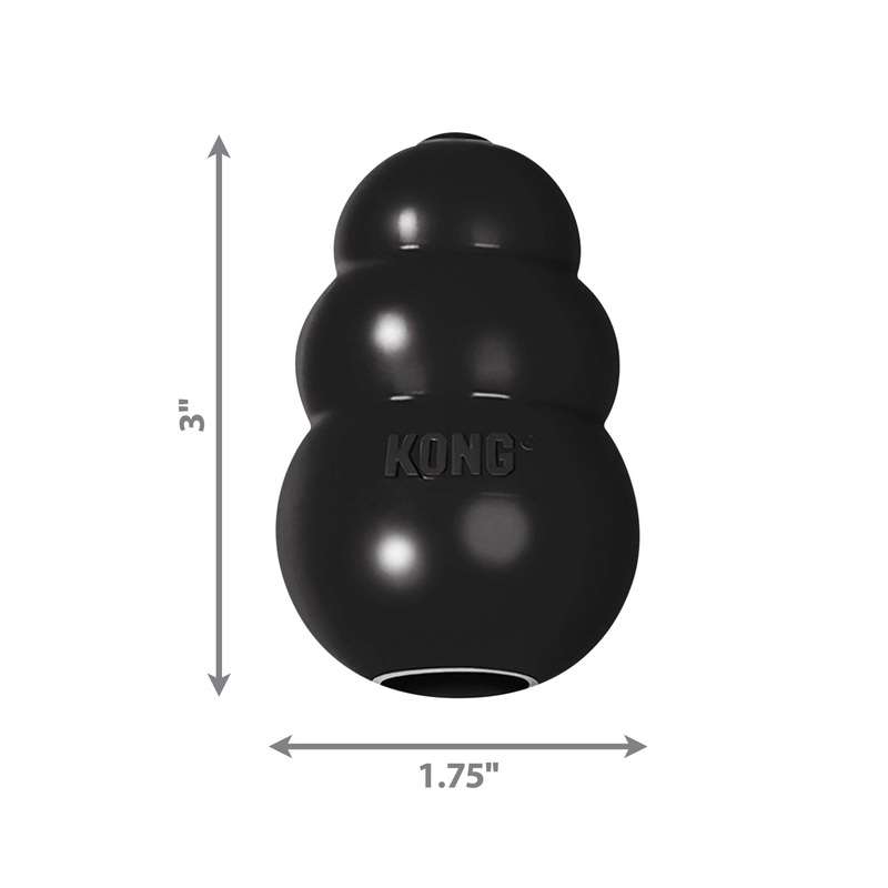 Kong Dog Toy KONG Extreme Black Small