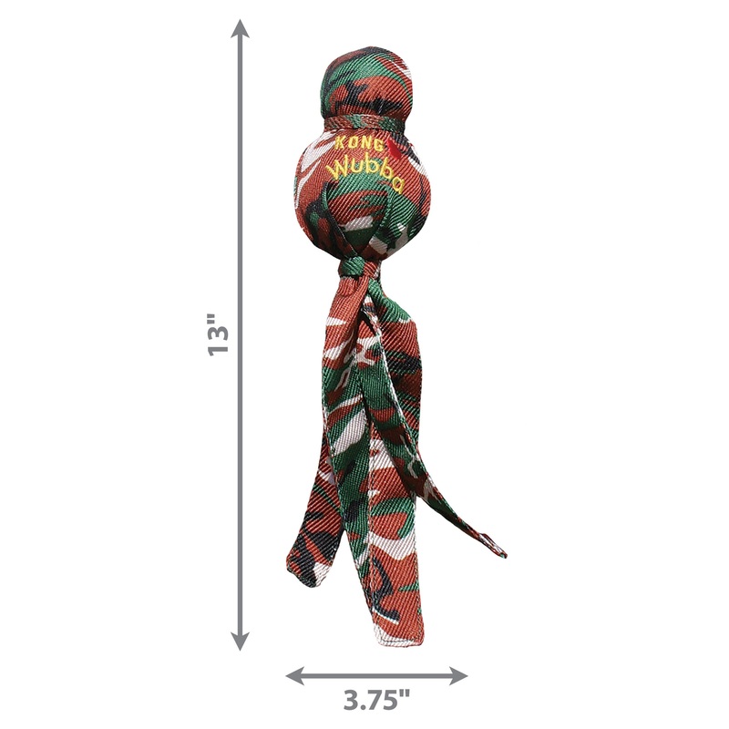 Kong Dog Toy Wubba Camo Assorted Large