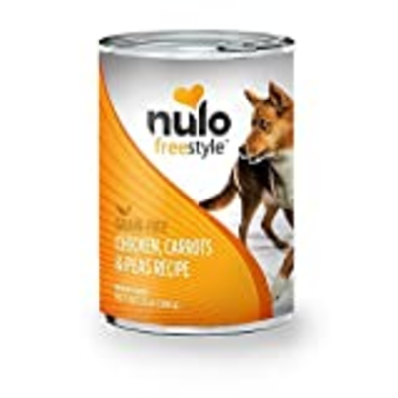 Nulo Grain-Free Wet Dog Food - Chicken  Carrots & Peas - 12 X 13oz