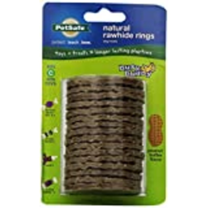 PetSafe Rawhide Treat Refills, Size C, Peanut Butter