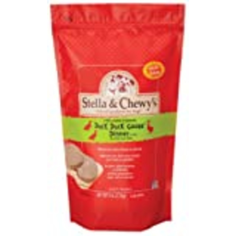 Stella & Chewy's Frozen Large Duck, Duck, Goose Dinner for Dog, 6-Pound