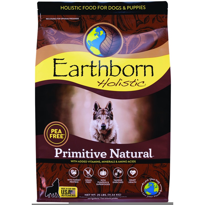 Earthborn 25 lbs Primitive Natural Grain Free Dog Food