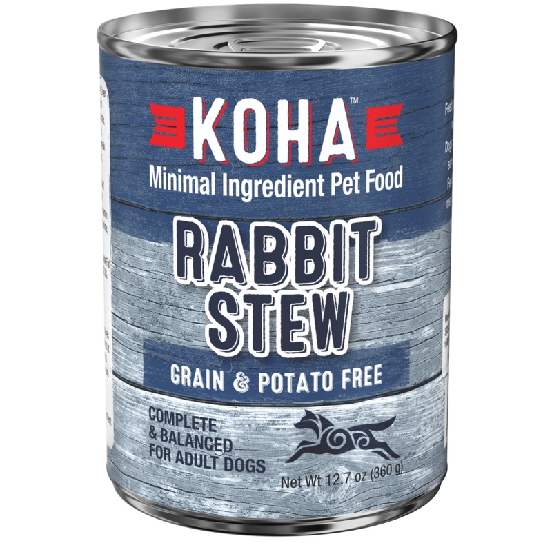 Koha Grain Free Stew for Dogs 12.7oz Rabbit