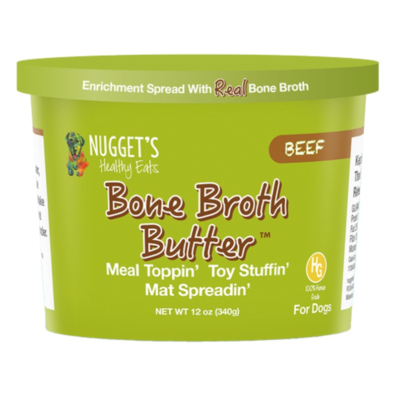 Nuggets Healthy 12oz Bone Broth Butter Beef