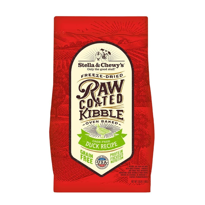Stella & Chewys Cage-Free Duck Raw Coated Kibble 22lbs