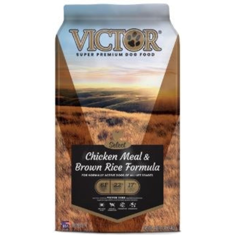Victor Select Chicken & Rice Dry Dog Food  40 lb
