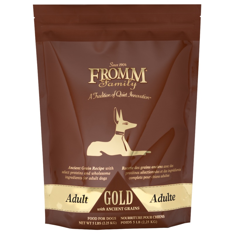 Fromm Family Adult Gold with Ancient Grains Food for Dogs 5 lb
