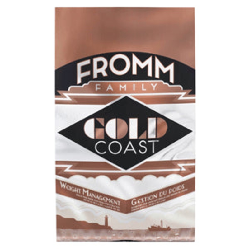 Fromm Family Gold Coast Grain-Free Weight Management Ocean Fish Dry Dog Food, 4 lb