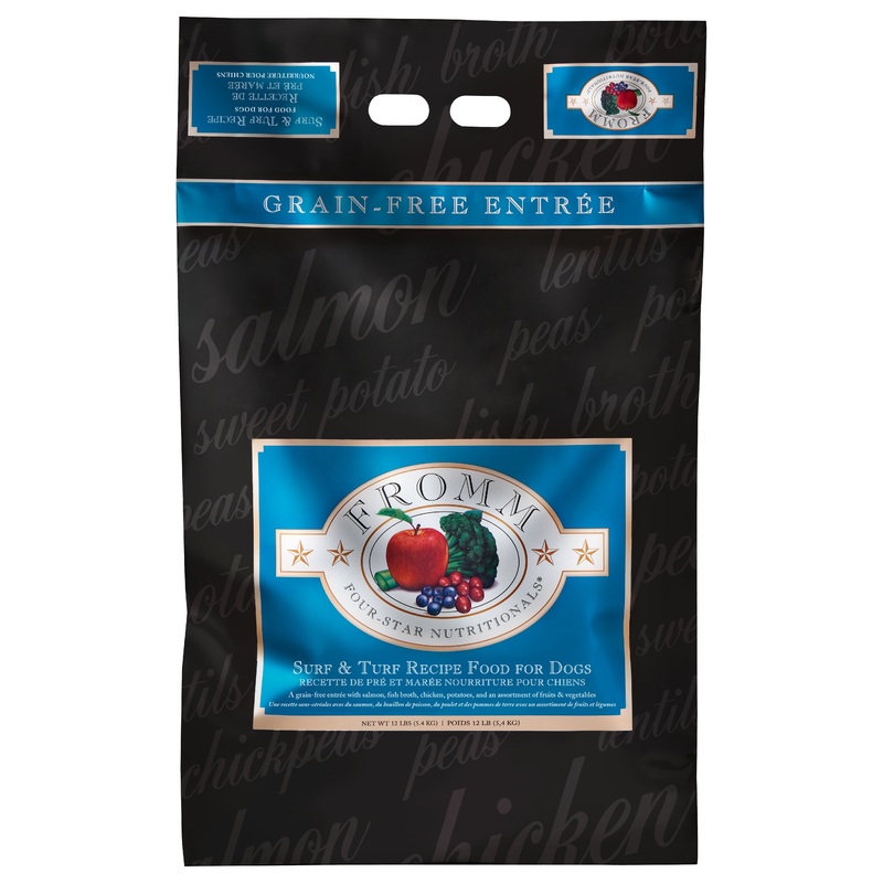 Fromm Four-Star Nutritionals Surf & Turf Recipe Food for Dogs 12 lb