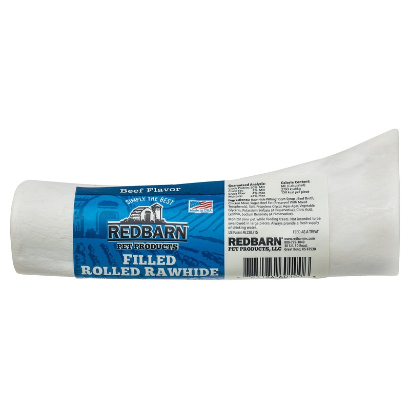 Redbarn 5  Large Beef Filled Bone Dog Treat  1 Ct