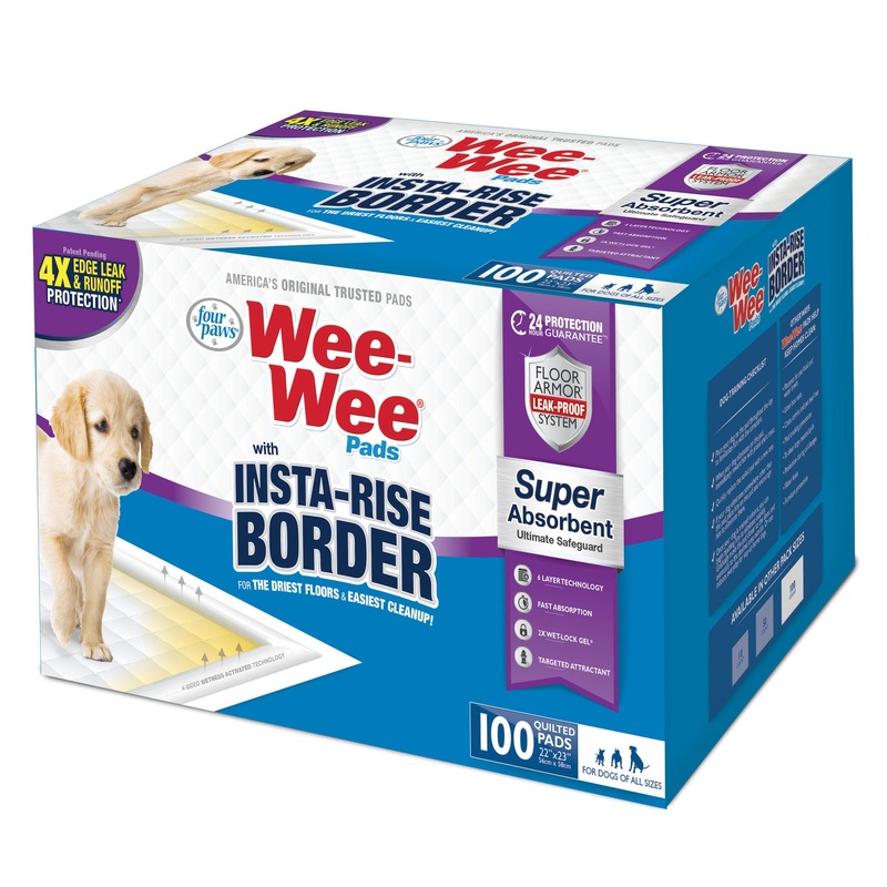 Wee-Wee Insta-Rise Border Pad
