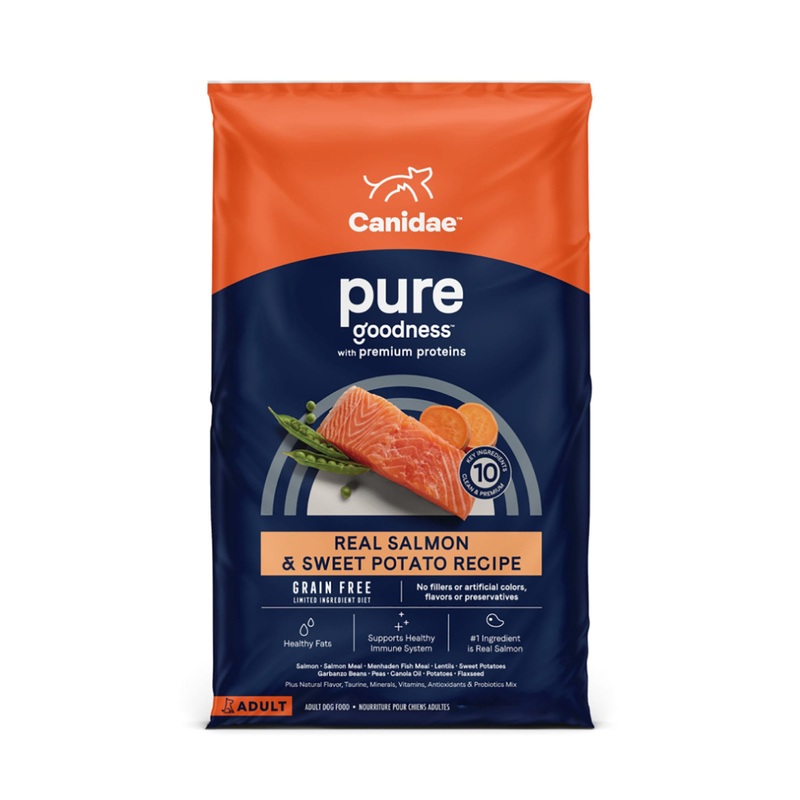 Canidae Pure Sea Grain-Free Fresh Salmon Adult Dry Dog Food, 12 lb