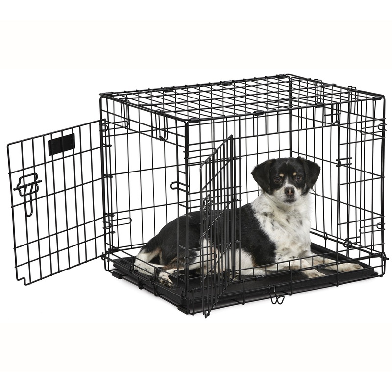 Contour Double Door Dog Crate 24 Inch