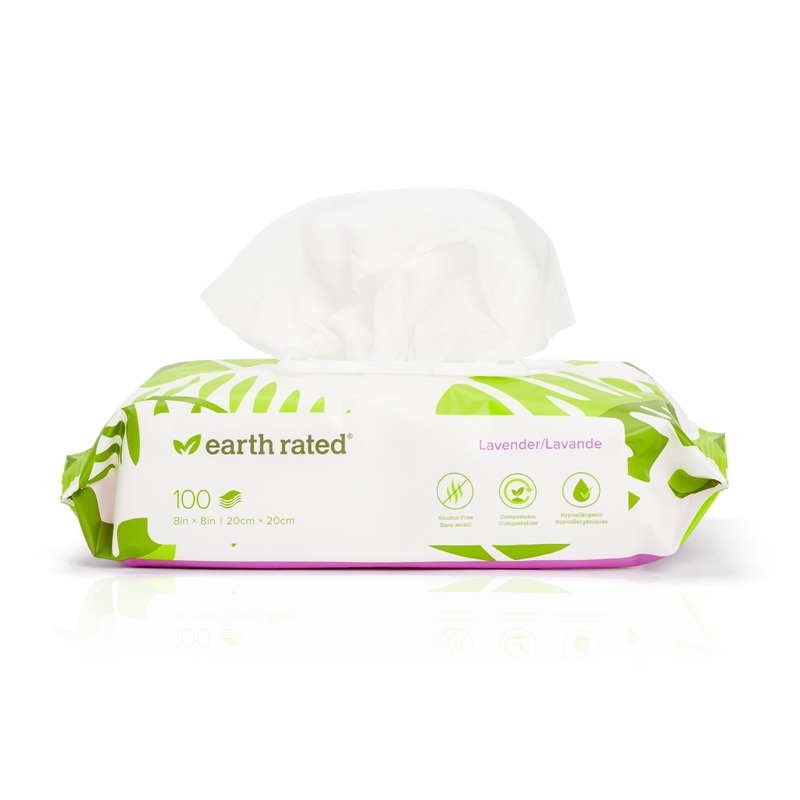 Earth Rated Dog Wipes Deodorizing Pet Wipes For Dogs Lavender 100ct
