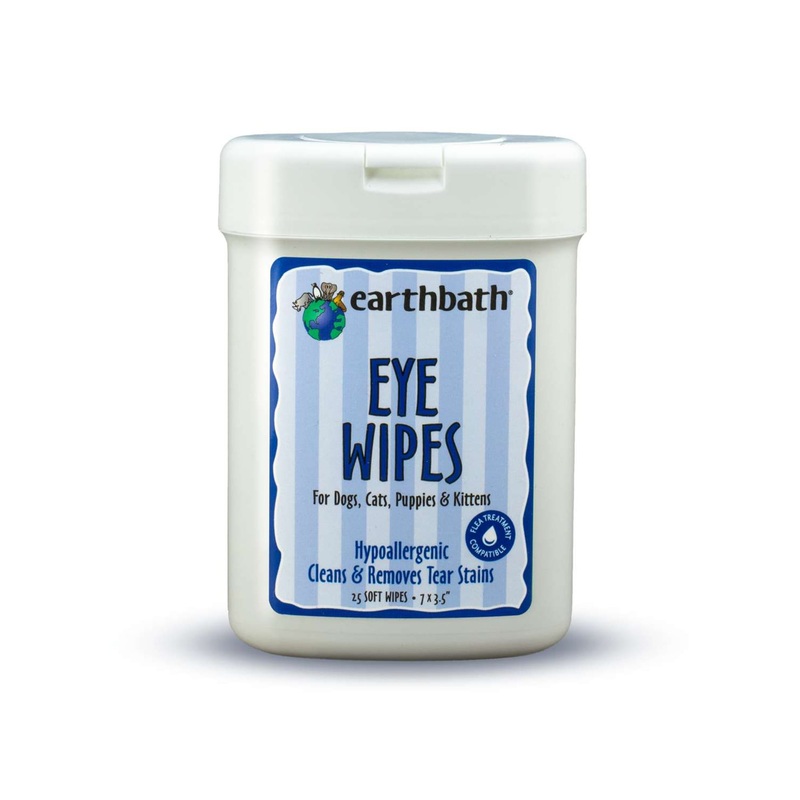 Earthbath Eye Wipes for Cat & Dog 30 Count