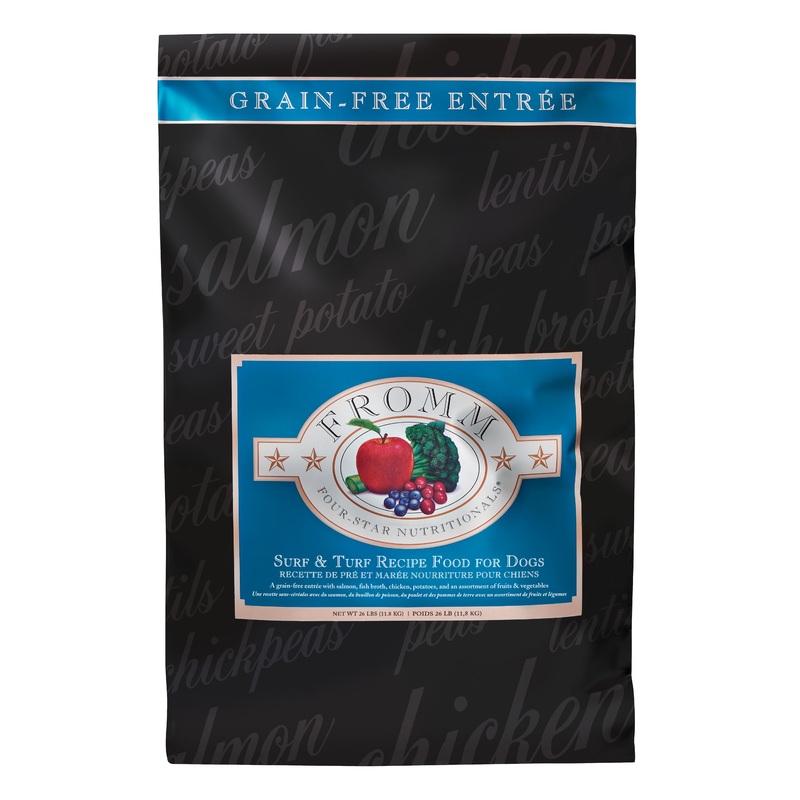 Fromm Four-Star Nutritionals Surf & Turf Recipe Food for Dogs 26 lb