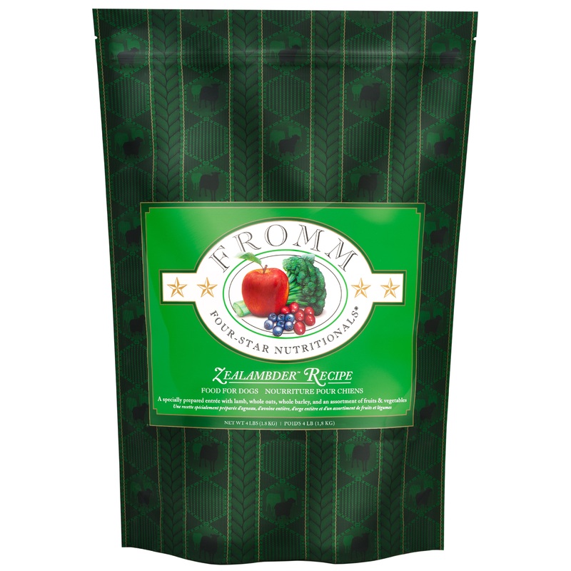 Fromm Four-Star Nutritionals Zealambder Recipe Food for Dogs 4 lb