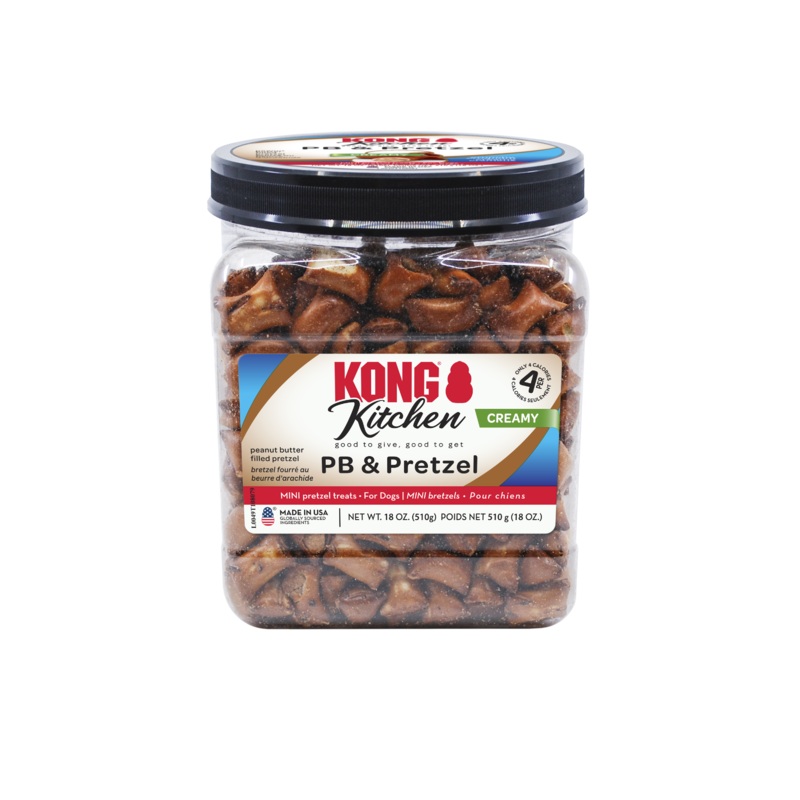 Kong Dog Treat KONG Kitchen Creamy Peanut Butter & Pretzel 18oz