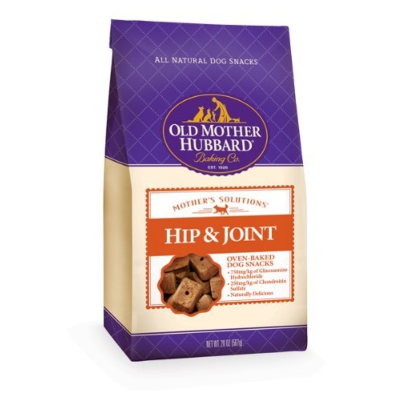 Old Mother Hubbard Mother s Solutions Hip & Joint Crunchy Natural Dog Treats  20-Ounce Bag