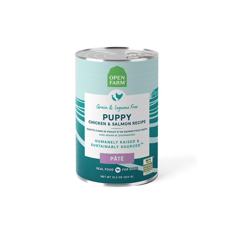Open Farm Puppy Chicken & Salmon Pt for Dogs 12.5oz