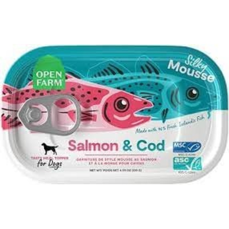 Open Farm Salmon & Cod Topper for Dogs 4.59oz