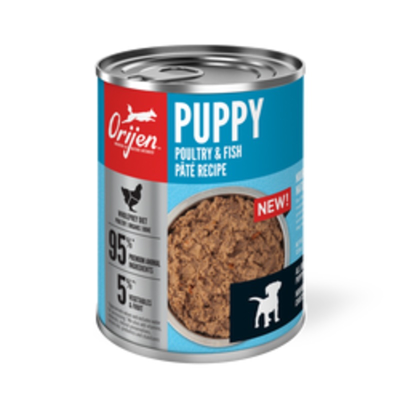 Orijen Wet Dog Food 12.8oz Puppy Poultry and Fish