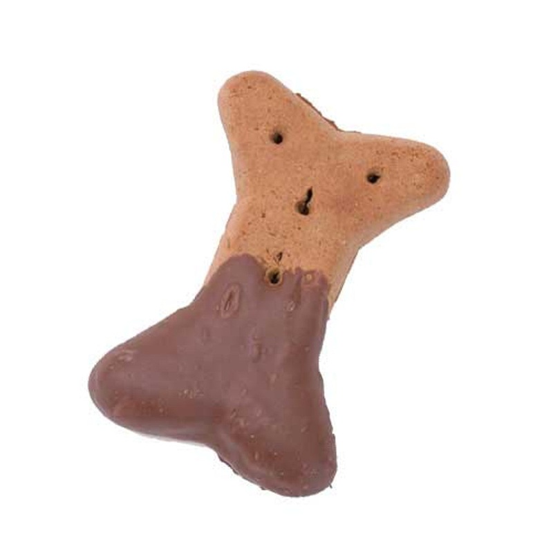 Poochie's Choice Carob Dipped Bones Small