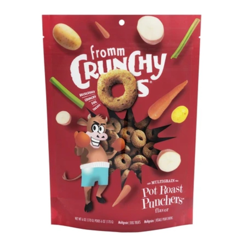 Fromm Crunchy Os Pot Roast Punchers Flavor Dog Treats 26 oz