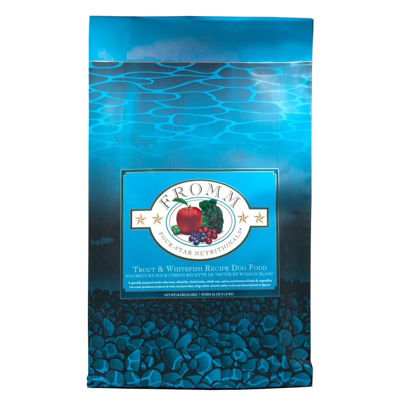 Fromm Four-Star Nutritionals Trout & Whitefish Recipe Dog Food 26 lb