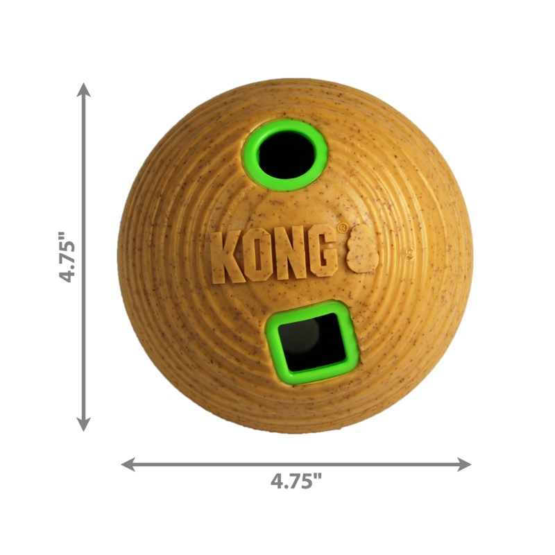 Kong Dog Toy Bamboo Feeder Ball Medium