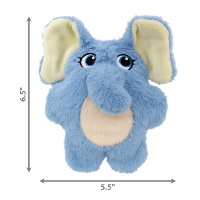 Kong Dog Toy Snuzzles Kiddos Elephant Small