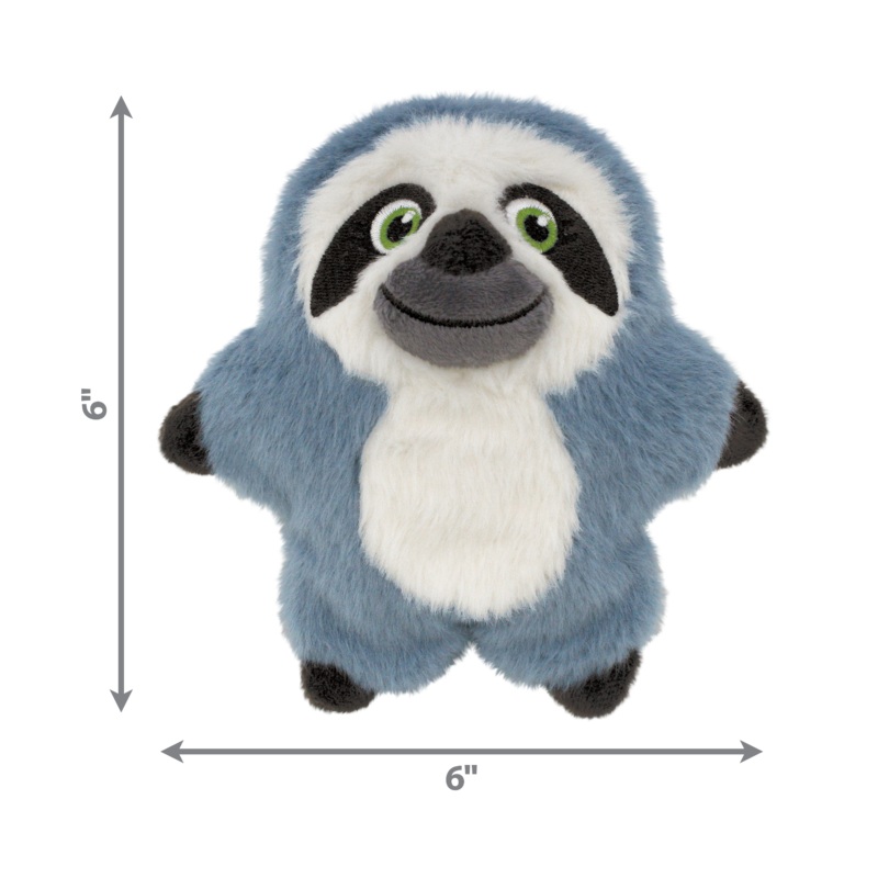 Kong Dog Toy Snuzzles Kiddos Sloth Small
