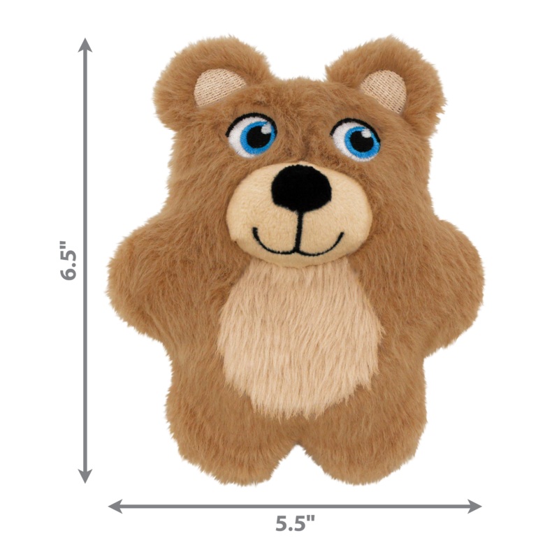 Kong Dog Toy Snuzzles Kiddos Teddy Bear Small