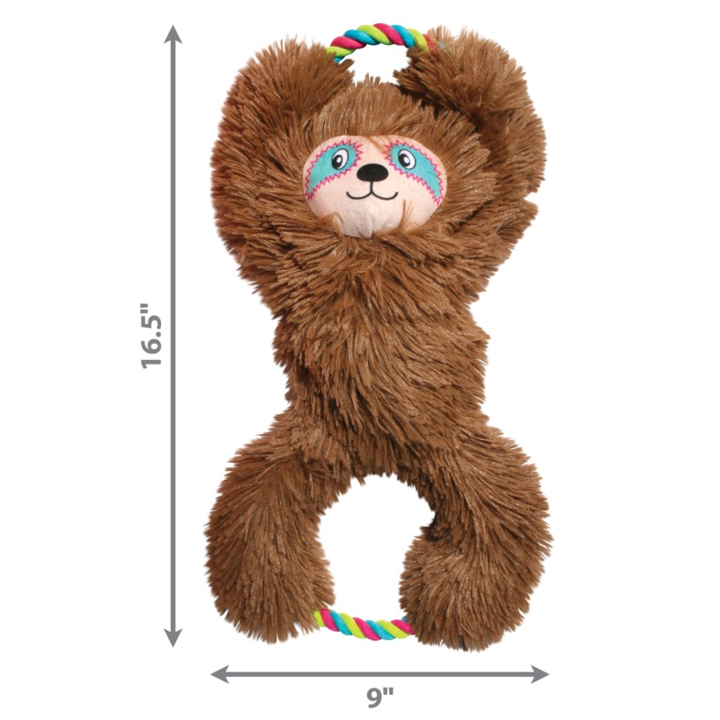 Kong Dog Toy Tuggz Sloth eXtra Large