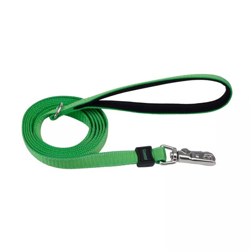 Coastal Inspire 6ft Long 1in Dog Leash Green
