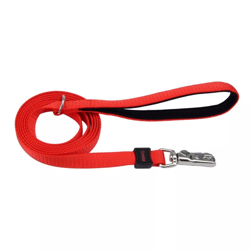 Coastal Inspire 6ft Long 1in Dog Leash Red