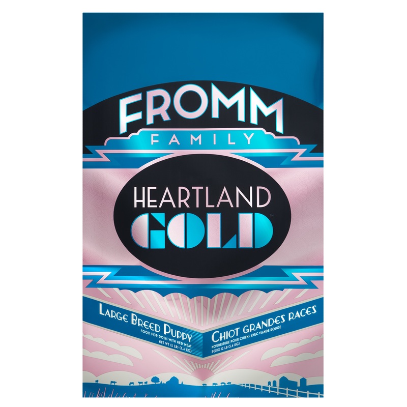 Fromm Heartland Gold Large Breed Puppy Grain Free Dry Dog Food, 12lb Bag