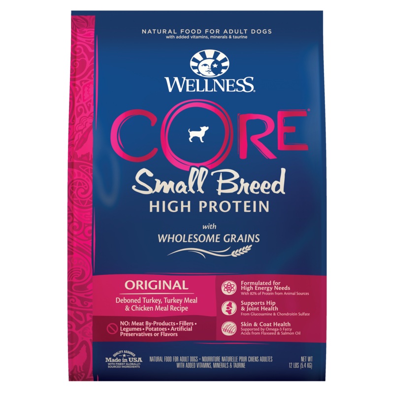 Wellness CORE Wholesome Grains Small Breed Original Recipe 12lb Bag