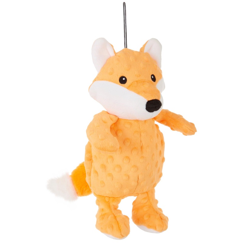 Petlou Dotty Friends Fox Dog Toy One Size Orange