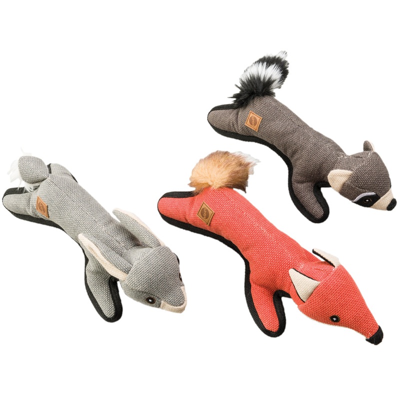 Spot Ethical Pet Dog Toy Dura Fused Hemp Pals 18In Assorted