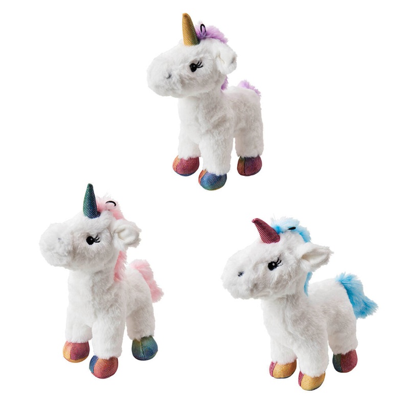 Spot Ethical Pet Dog Toy Luna-Corn Plush 10In Assorted