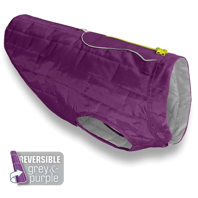Kurgo Loft Dog Jacket Coat, Large, Deep Violet
