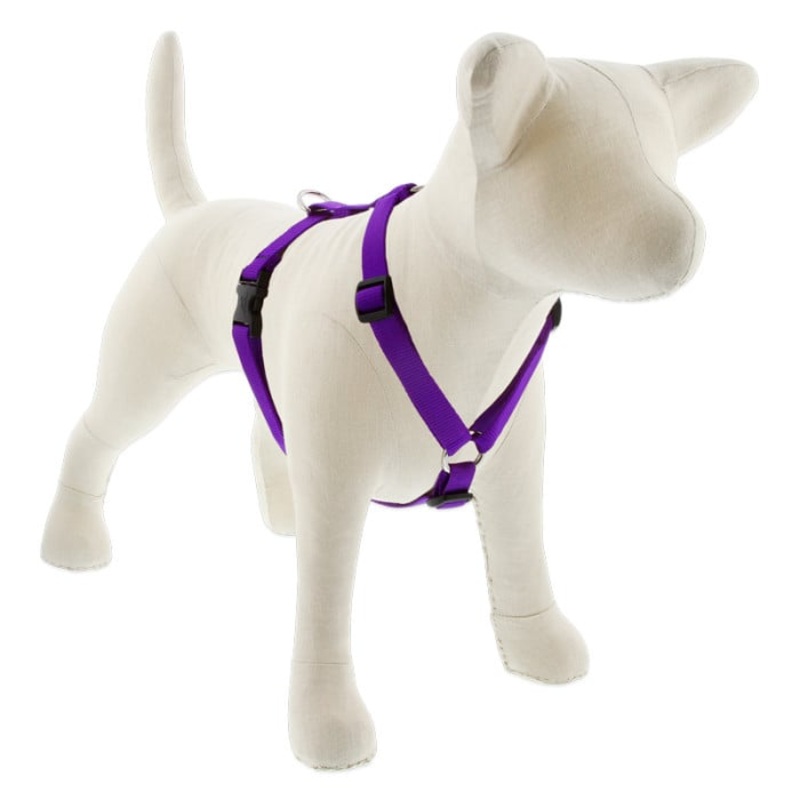 Lupine Pet Dog 3/4 In 20-32 In Roman Harness Basics Purple