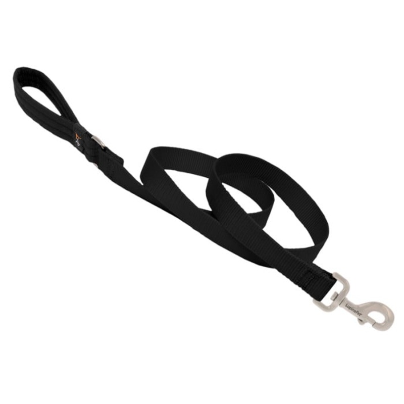 Lupine Pet Dog 4 Ft Long 1 In Leash Basics Black