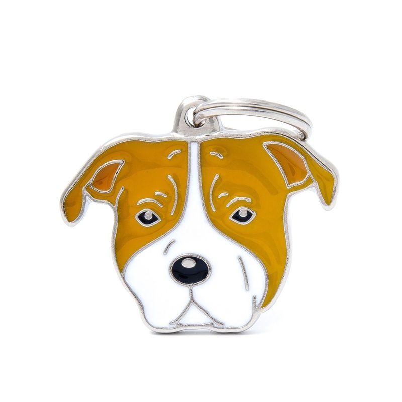 My Family ID American Staffordshire Terrier Tag