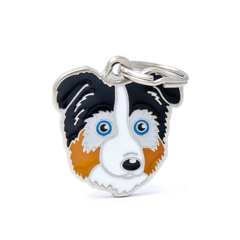 My Family ID Australian Shepherd Tag