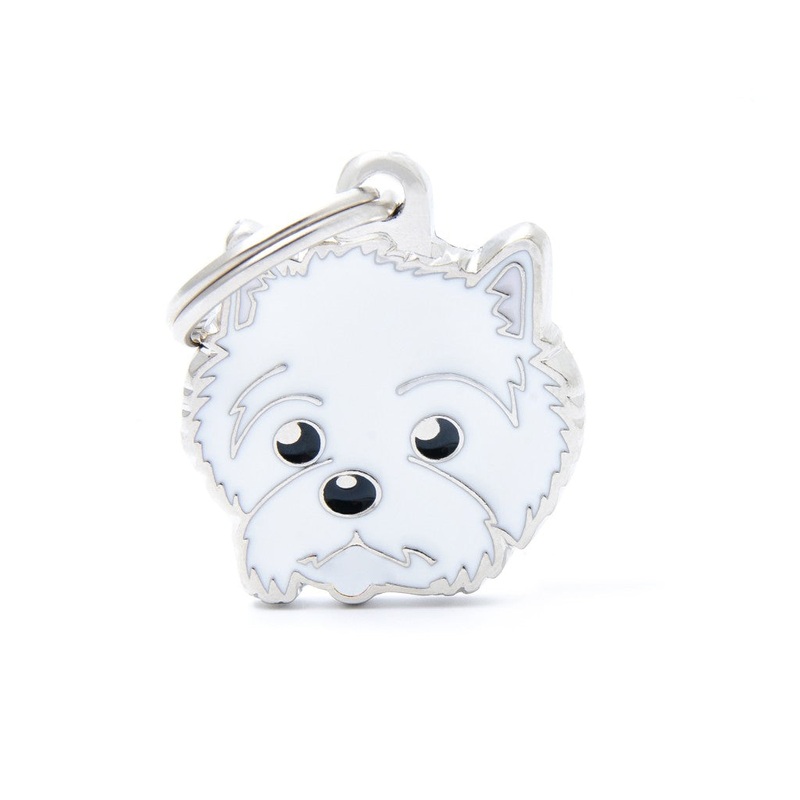 My Family ID West Highland White Terrier Tag