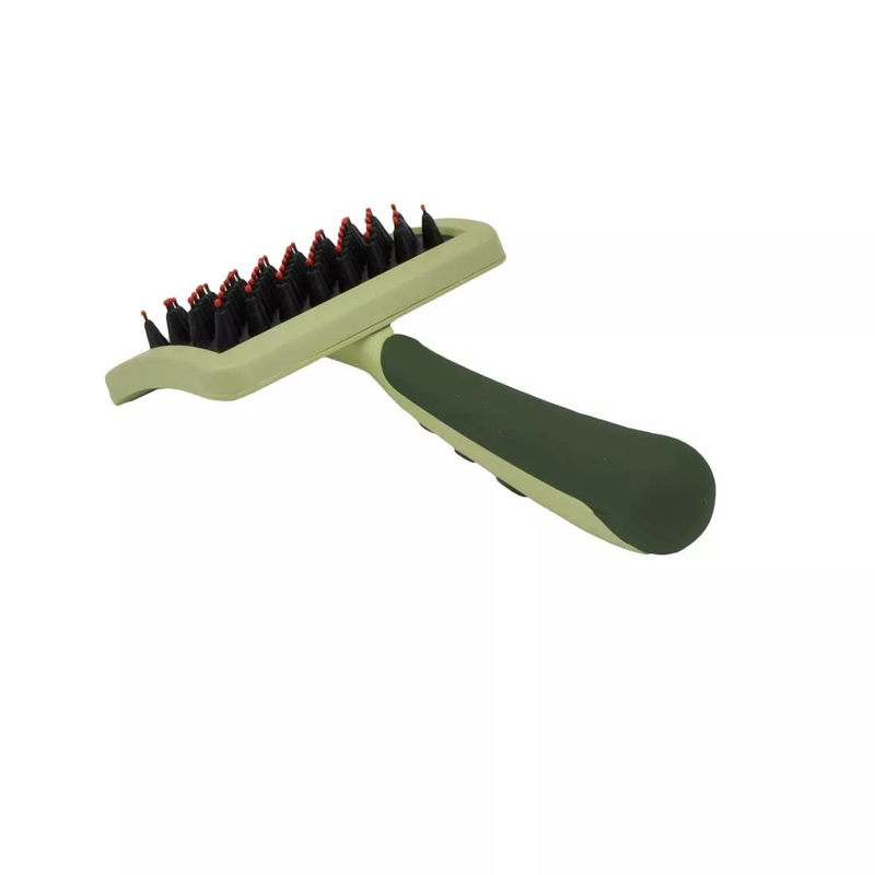 Coastal Safari Nylon Coated Tip Dog Brush for Shorthaired Breeds