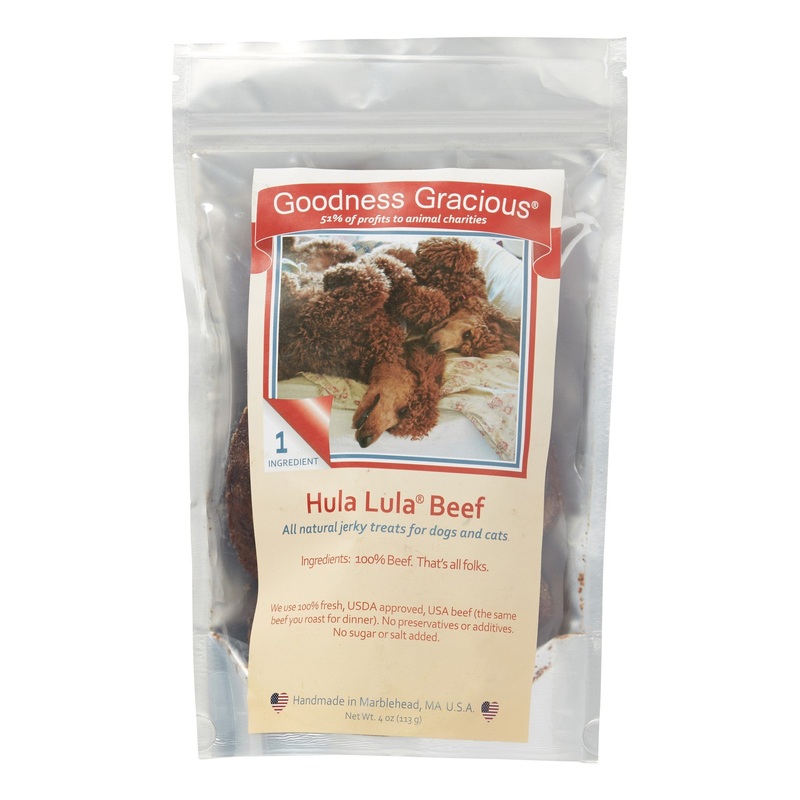 Goodness Gracious Dog Treats Hula Lula Beef 4oz